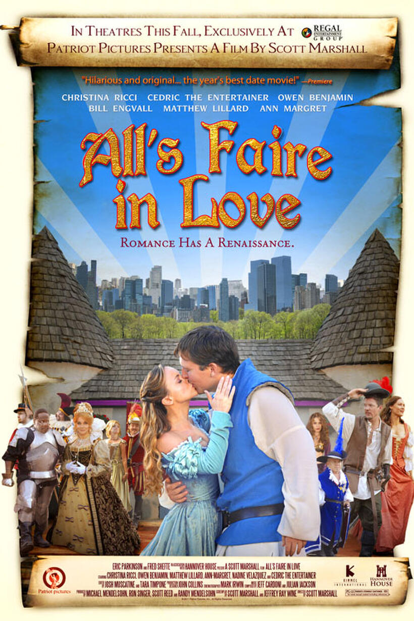 Poster art for "All's Faire in Love."
