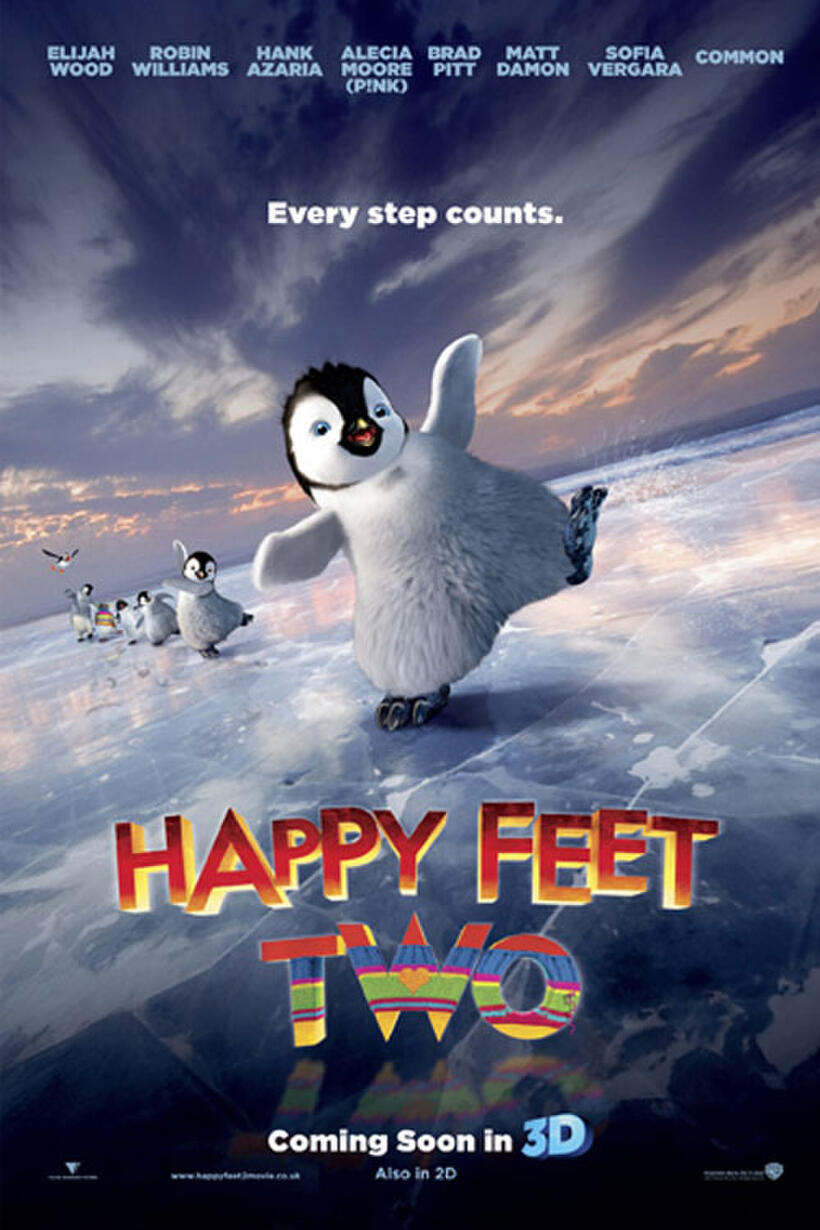 Poster art for "Happy Feet Two."