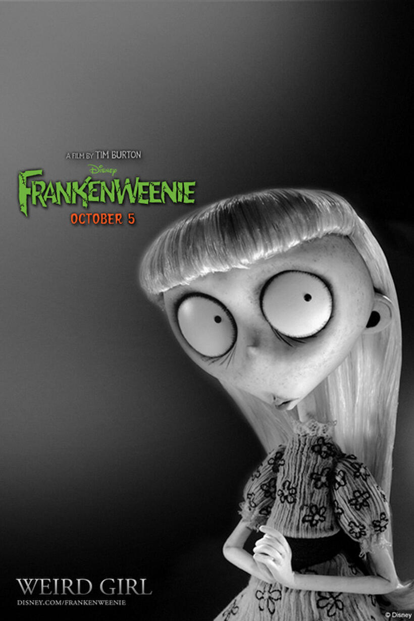 Poster art for "Frankenweenie."