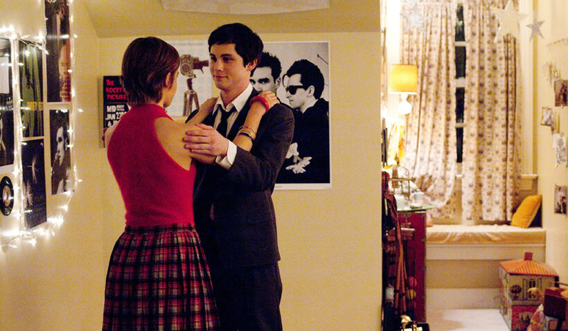 Emma Watson and Logan Lerman in "The Perks Of Being A Wallflower."
