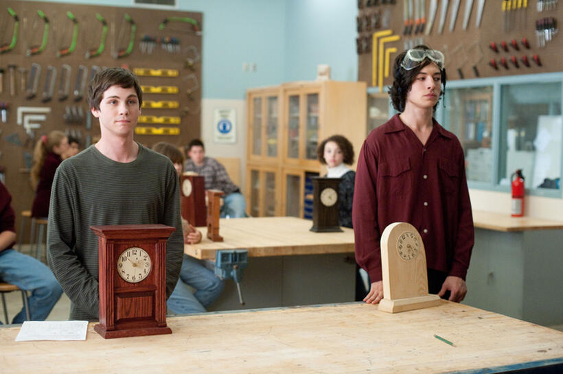 Logan Lerman and Ezra Miller in "The Perks Of Being A Wallflower."
