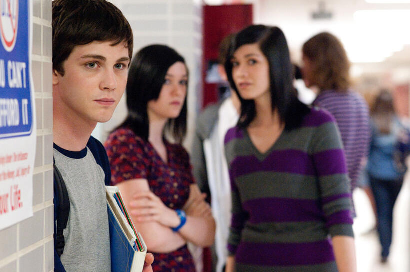 Logan Lerman in "The Perks Of Being A Wallflower."