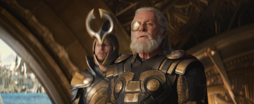 Anthony Hopkins as Odin in "Thor: The Dark World."
