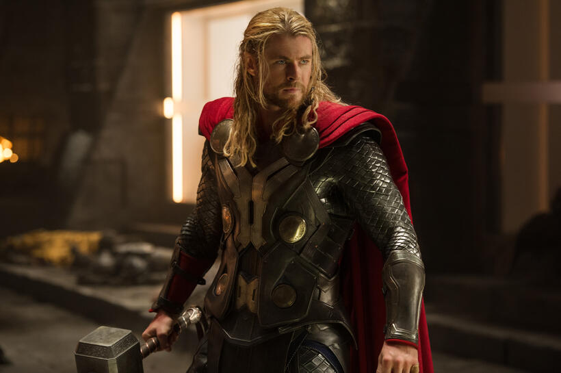 Chris Hemsworth as Thor in "Thor: The Dark World."