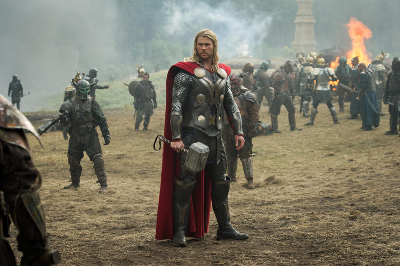 Chris Hemsworth as Thor in "Thor: The Dark World."