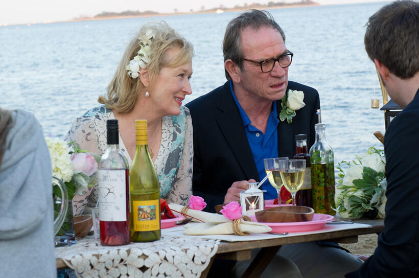 Meryl Streep as Kay Soames and Tommy Lee Jones as Arnold Soames in "Hope Springs."