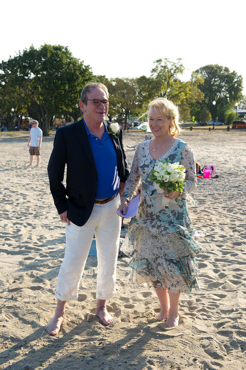 Tommy Lee Jones as Arnold Soames and Meryl Streep as Kay Soames in "Hope Springs."