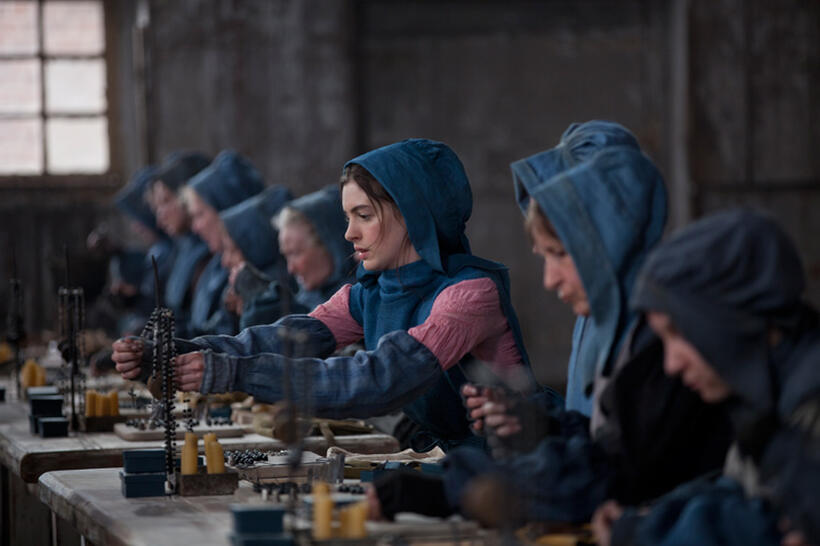 Anne Hathaway in "Les Miserables."