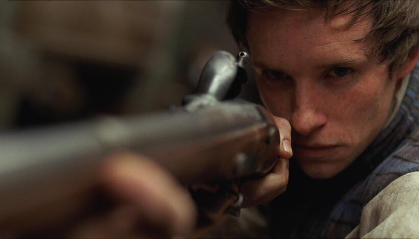 Eddie Redmayne in "Les Miserables."
