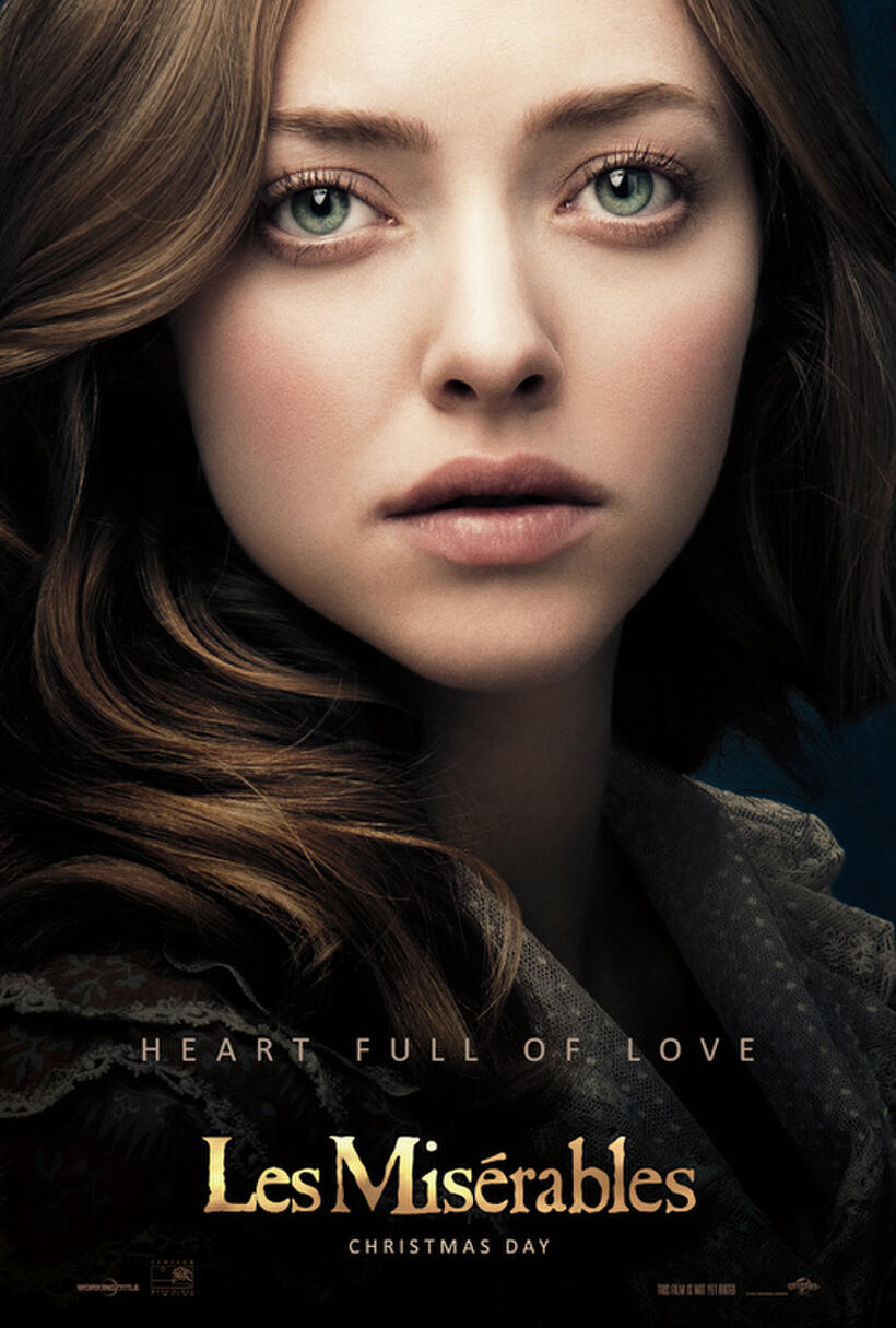 Poster art for "Les Miserables."