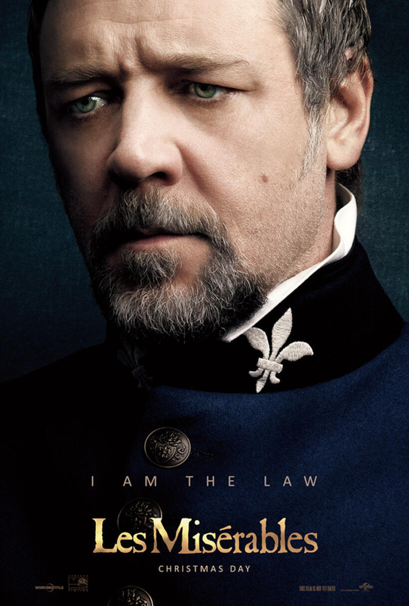 Poster art for "Les Miserables."