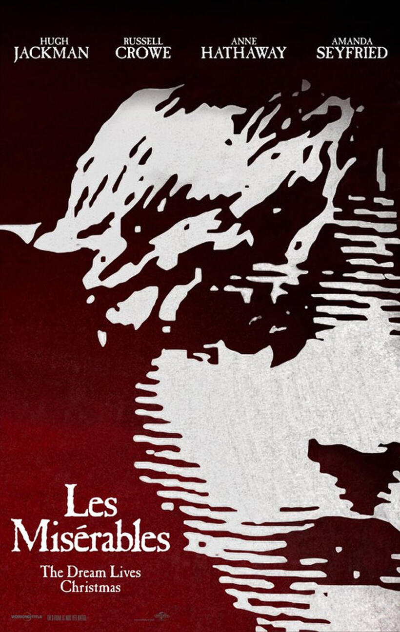 Poster art for "Les Miserables."