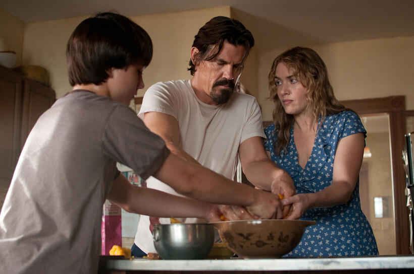 Gattlin Griffith, Josh Brolin and Kate Winslet in "Labor Day."