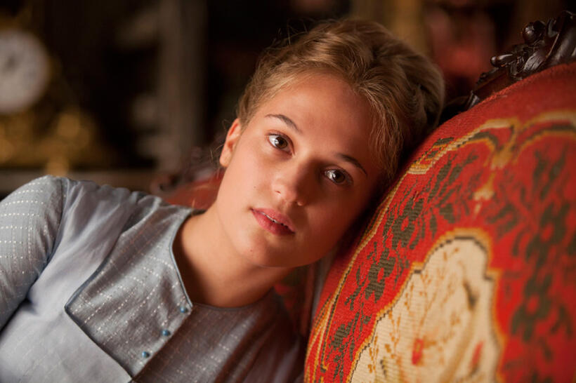 Alicia Vikander as Kitty in "Anna Karenina."