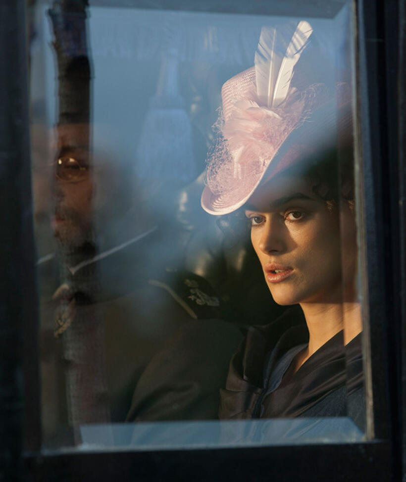 Jude Law as Karenin and Keira Knightley as Anna in "Anna Karenina."