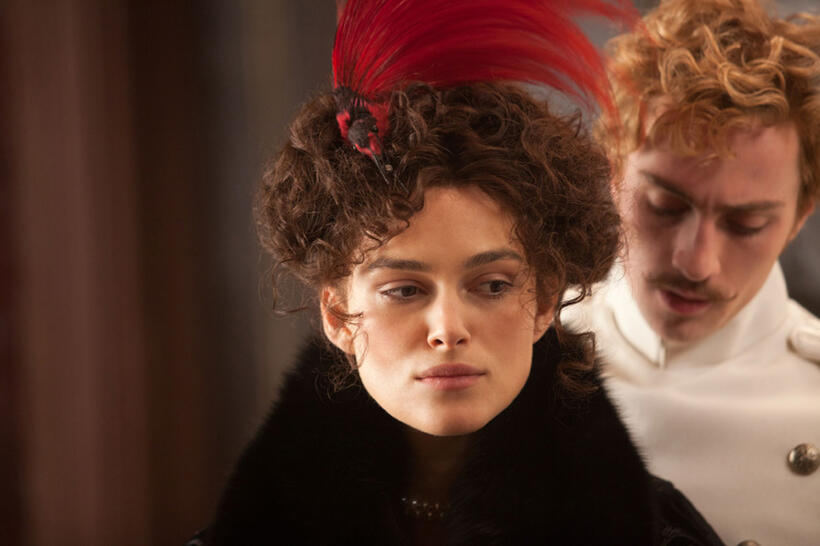 Keira Knightley as Anna in "Anna Karenina."