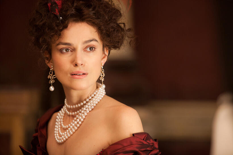 Keira Knightley as Anna in "Anna Karenina."