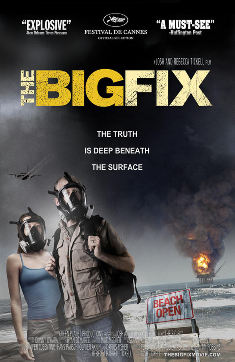 Poster art for "The Big Fix."