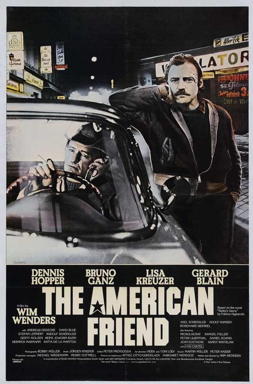 Poster art for "The American Friend."