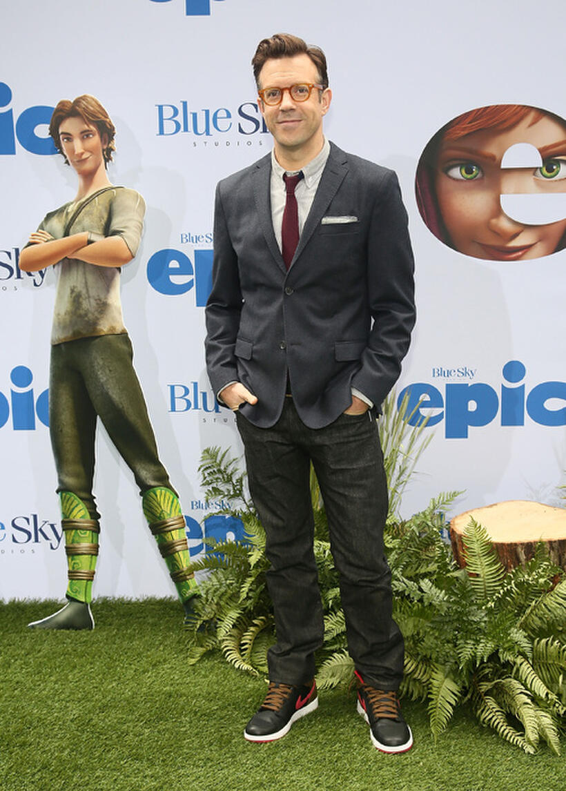 Jason Sudeikis at the New York premiere of "Epic."