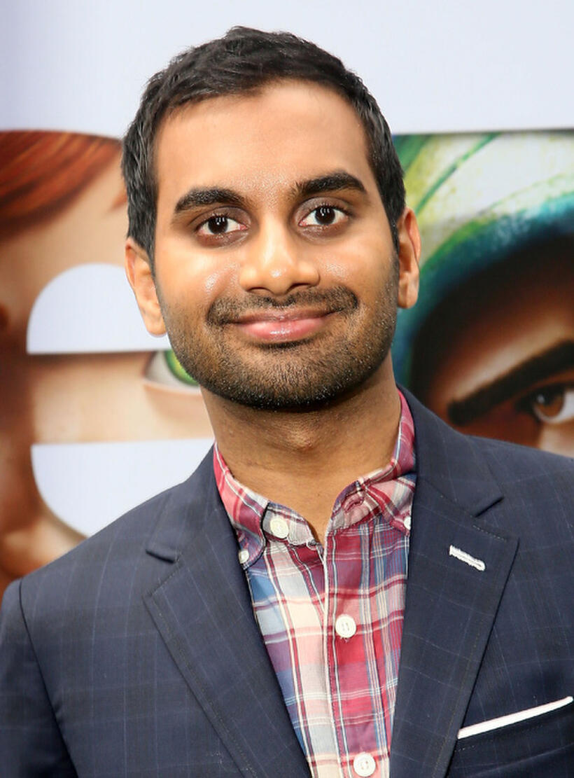 Aziz Ansari at the New York premiere of "Epic."