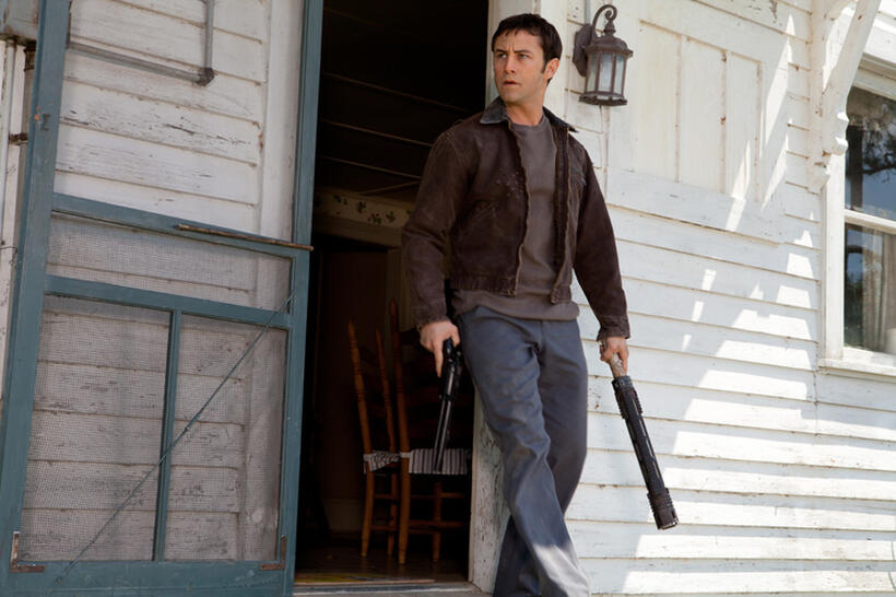 Joseph Gordon-Levitt as Joe in "Looper."