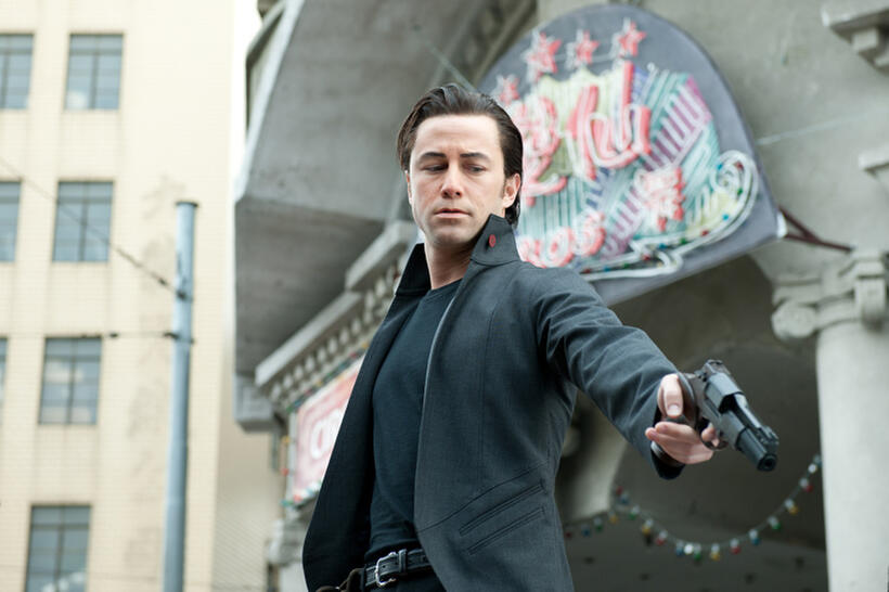 Joseph Gordon-Levitt as Joe in "Looper."