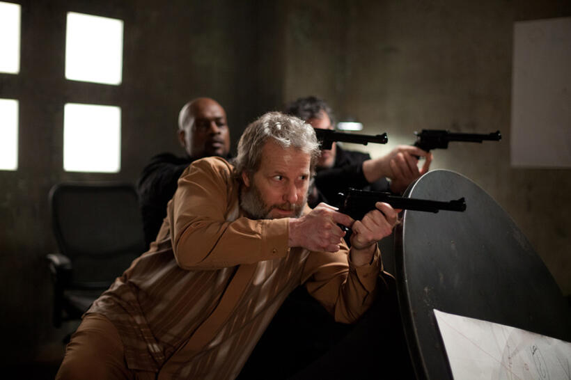 Jeff Daniels as Abe in "Looper."