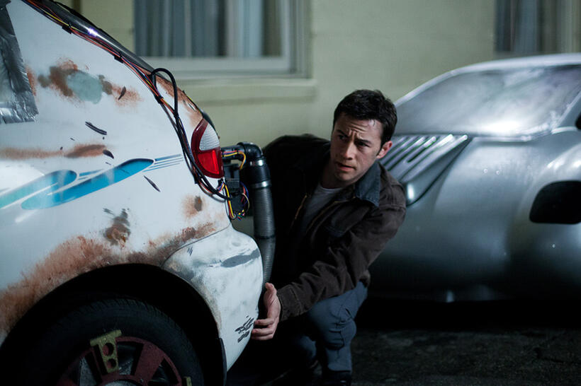 Joseph Gordon-Levitt as Joe in "Looper."
