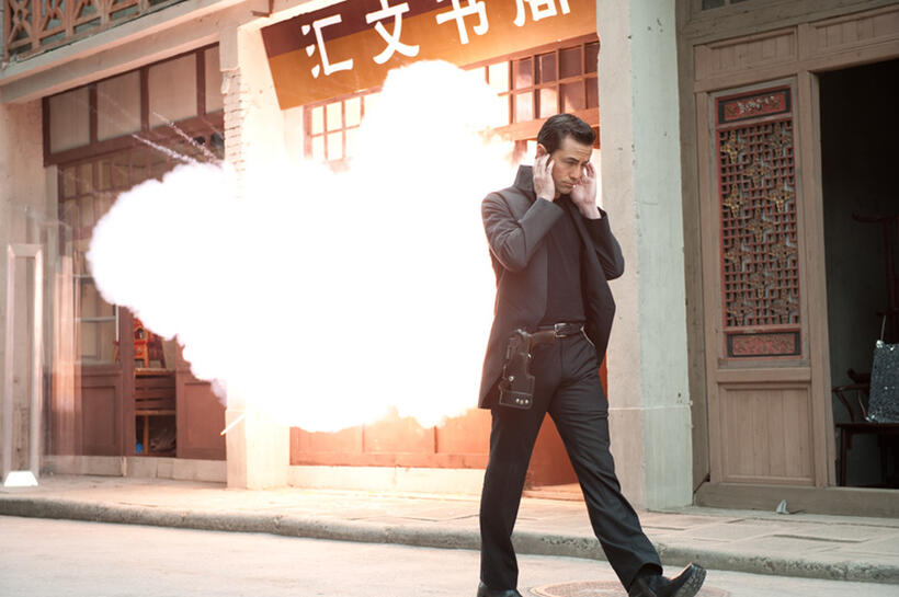 Joseph Gordon-Levitt as Joe in "Looper."