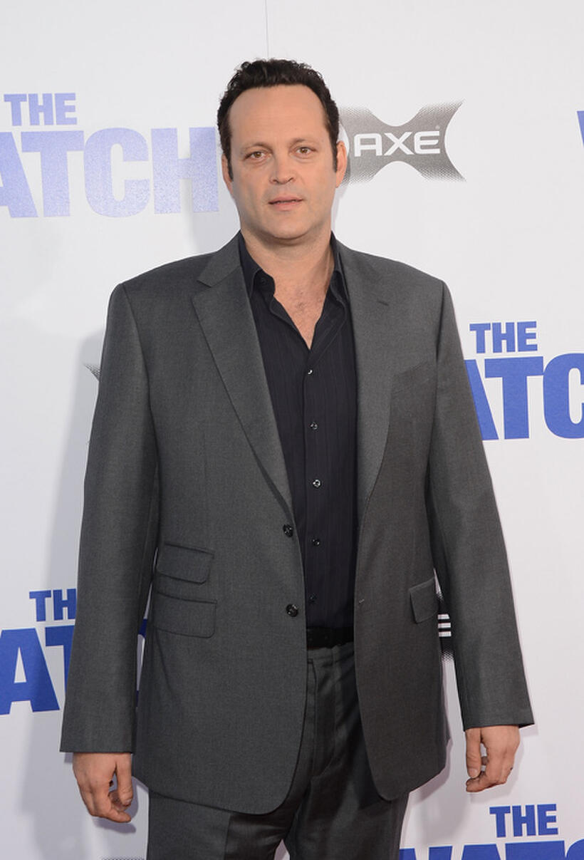 Vince Vaughn at the California premiere of "The Watch."