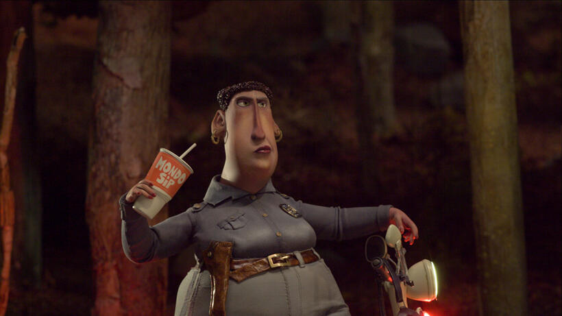 Sheriff Hooper voiced by Tempestt Bledsoe in "ParaNorman."