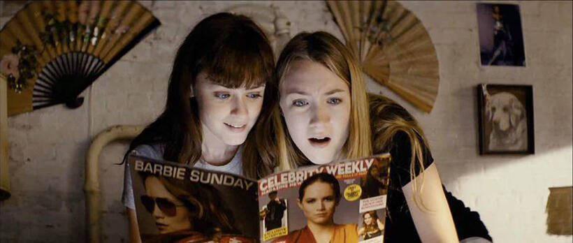 Alexis Bledel as Violet and Saoirse Ronan as Daisy in "Violet & Daisy."