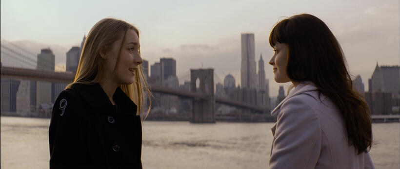 Saoirse Ronan as Daisy and Alexis Bledel as Violet in "Violet & Daisy."