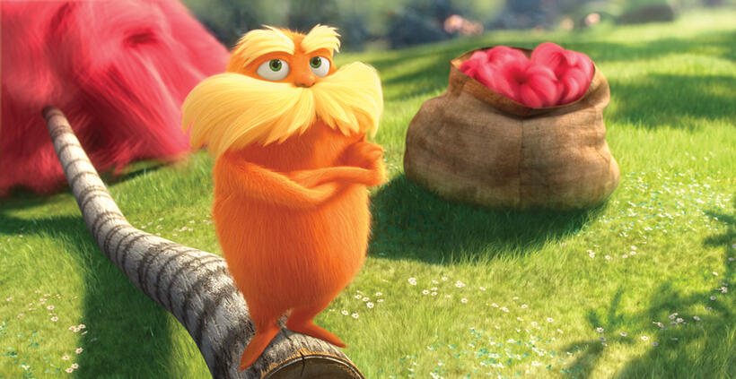 The Lorax in "Dr. Seuss' The Lorax."
