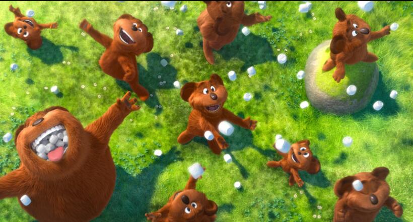 A scene from "Dr. Seuss' The Lorax."