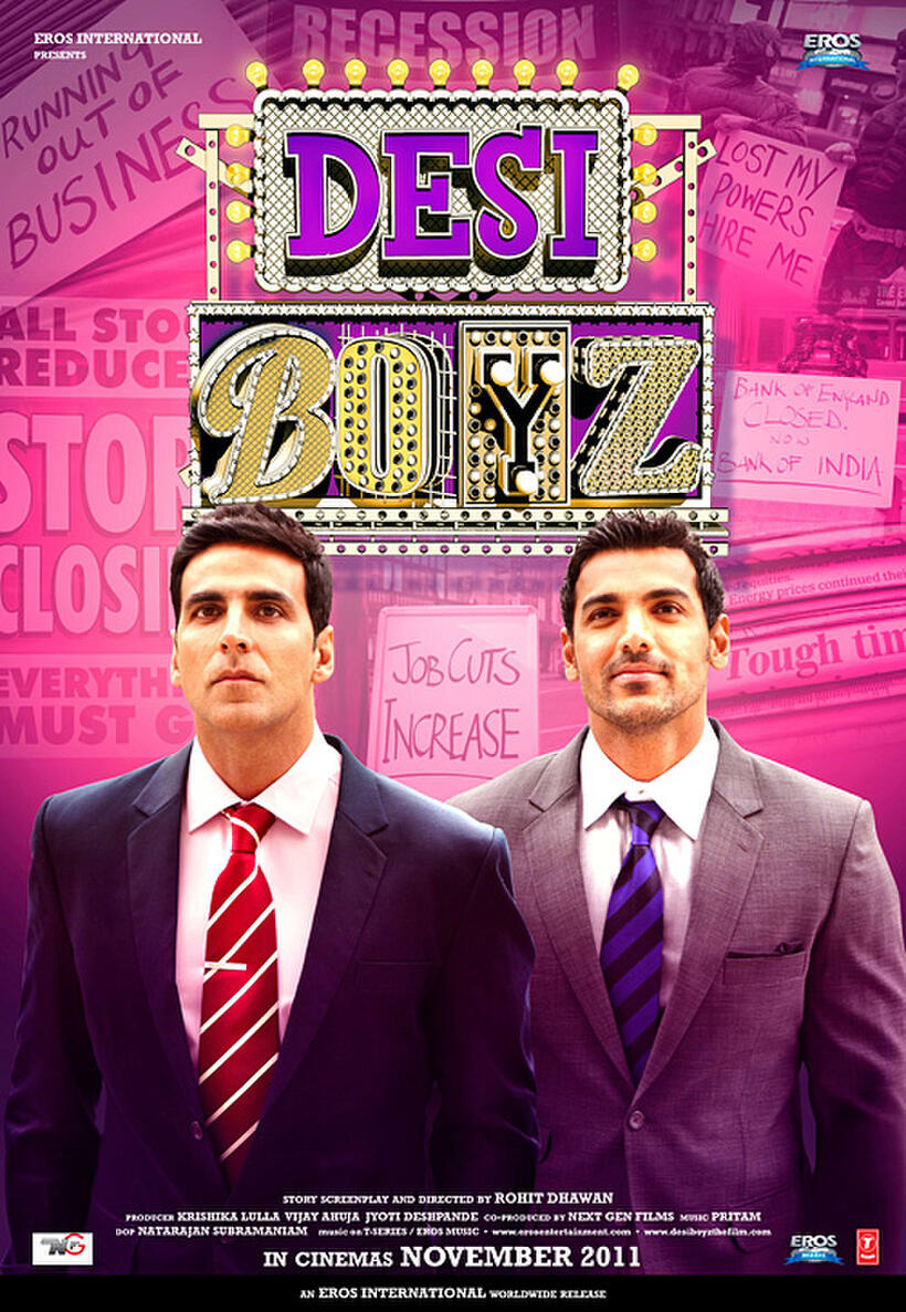 Poster art for "Desi Boyz."