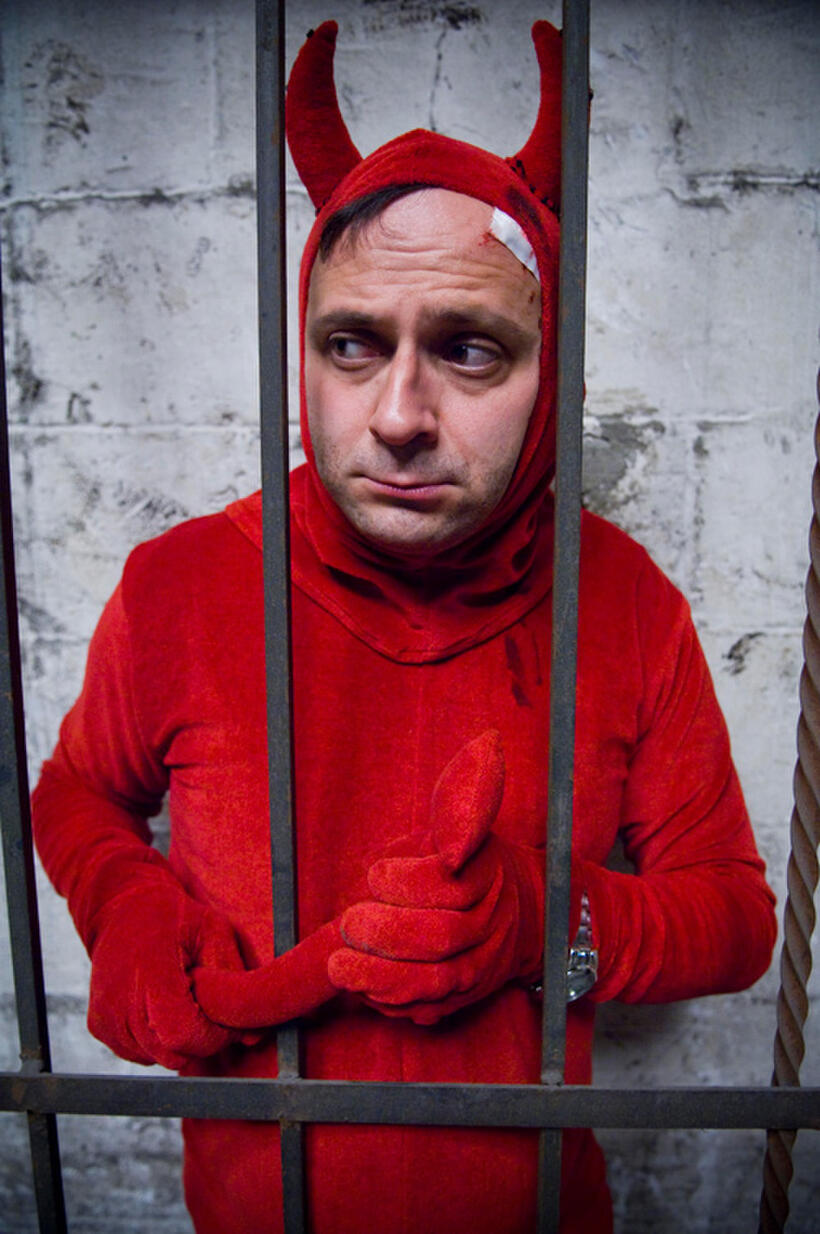 Eduardo Espana as Compadre Vulmaro in "Pastorela."
