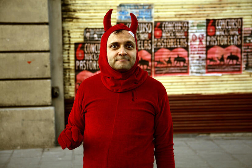 Eduardo Espana as Compadre Vulmaro in "Pastorela."