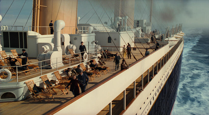 A scene from "Titanic."