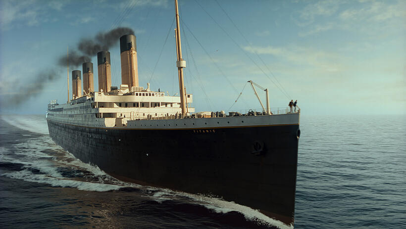 A scene from "Titanic."