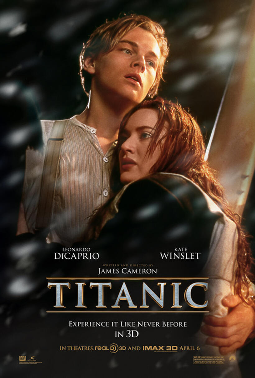 Poster art for "Titanic."