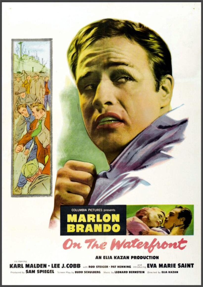 Poster art for "On the Waterfront."