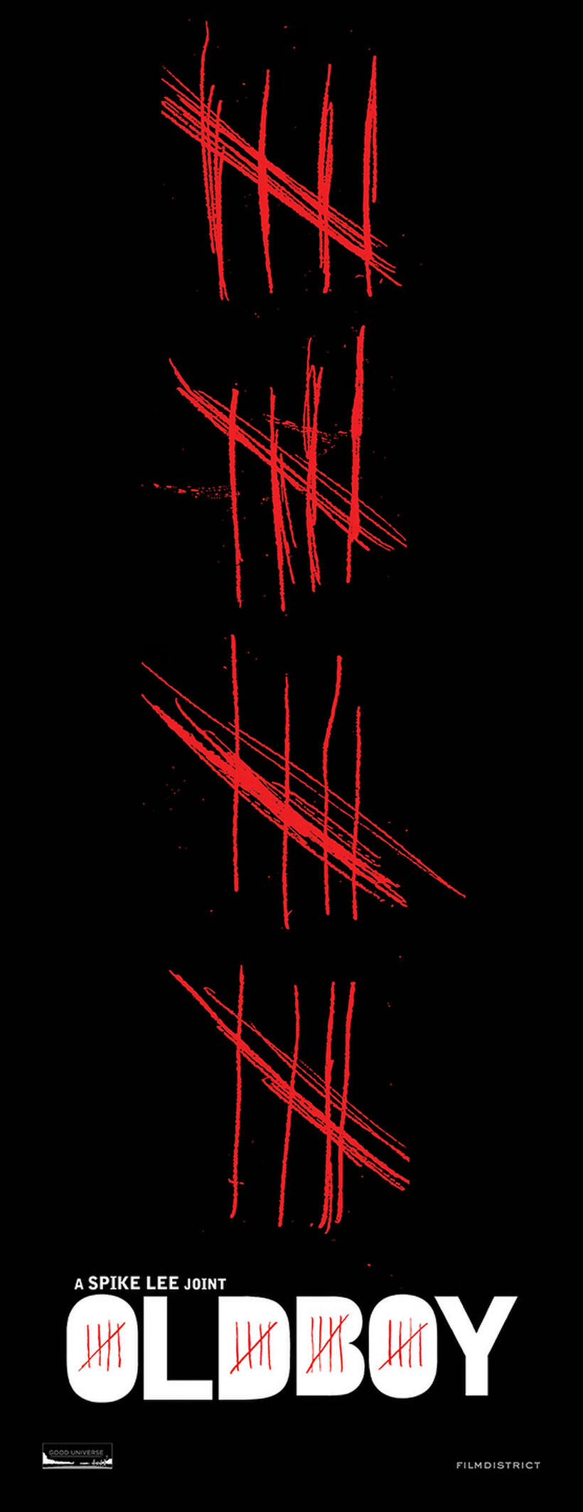 Poster art for "Oldboy (2013)."