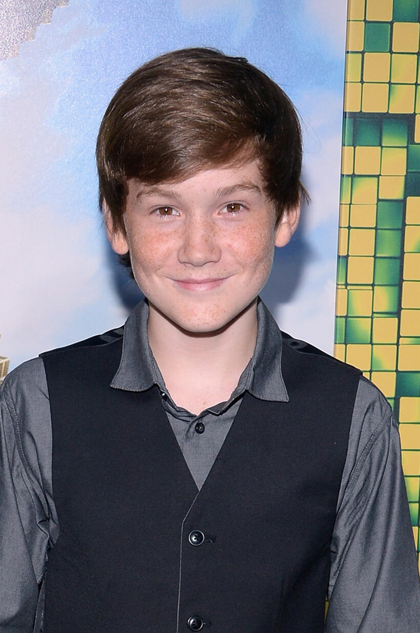 Matthew Lintz at the New York premiere of "Pixels."