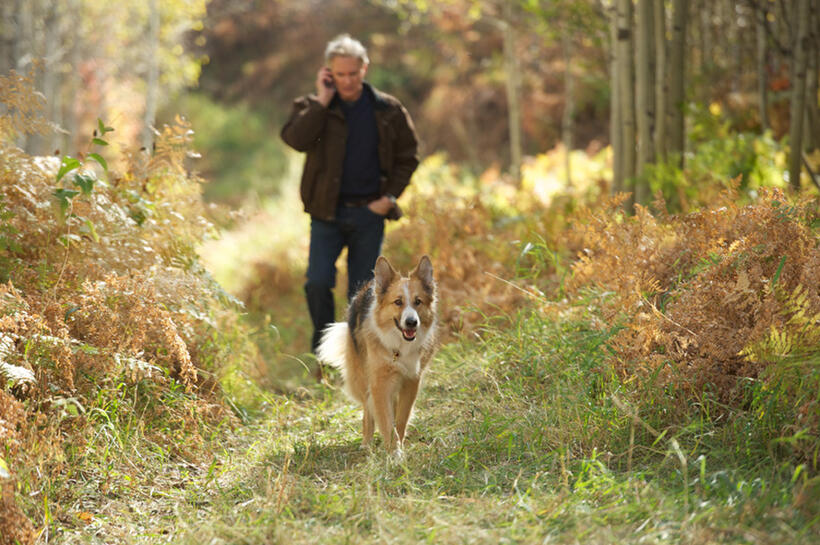 Casey as Freeway and Kevin Kline as Joseph in "Darling Companion."