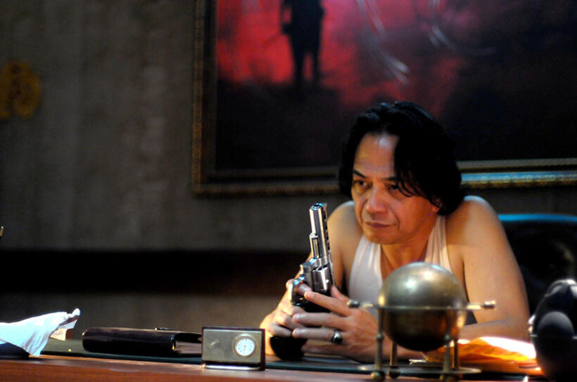 Ray Sahetapy as Tama in "The Raid."
