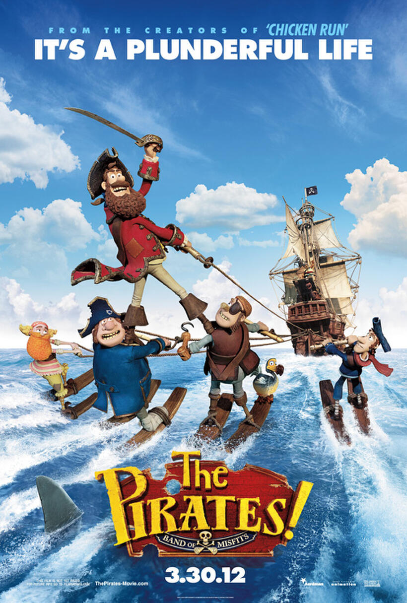 Poster art for "Pirates! Band of Misfits."