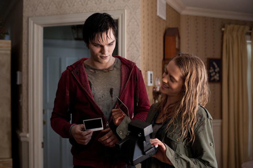 Nicholas Hoult and Teresa Palmer in "Warm Bodies."