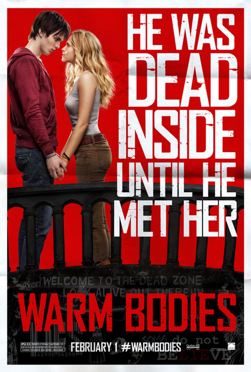 Poster art for "Warm Bodies."
